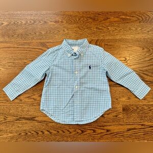 Ralph Lauren toddler button down. Size 24 months.